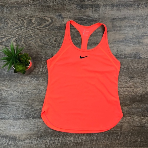 Nike Tops - Nike Tennis Racer Back Tank Top Breathe Court Slam